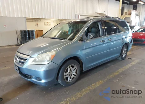 2006 Honda Odyssey Ex-L z USA, uszkodzony, nr VIN 5FNRL38736B021095